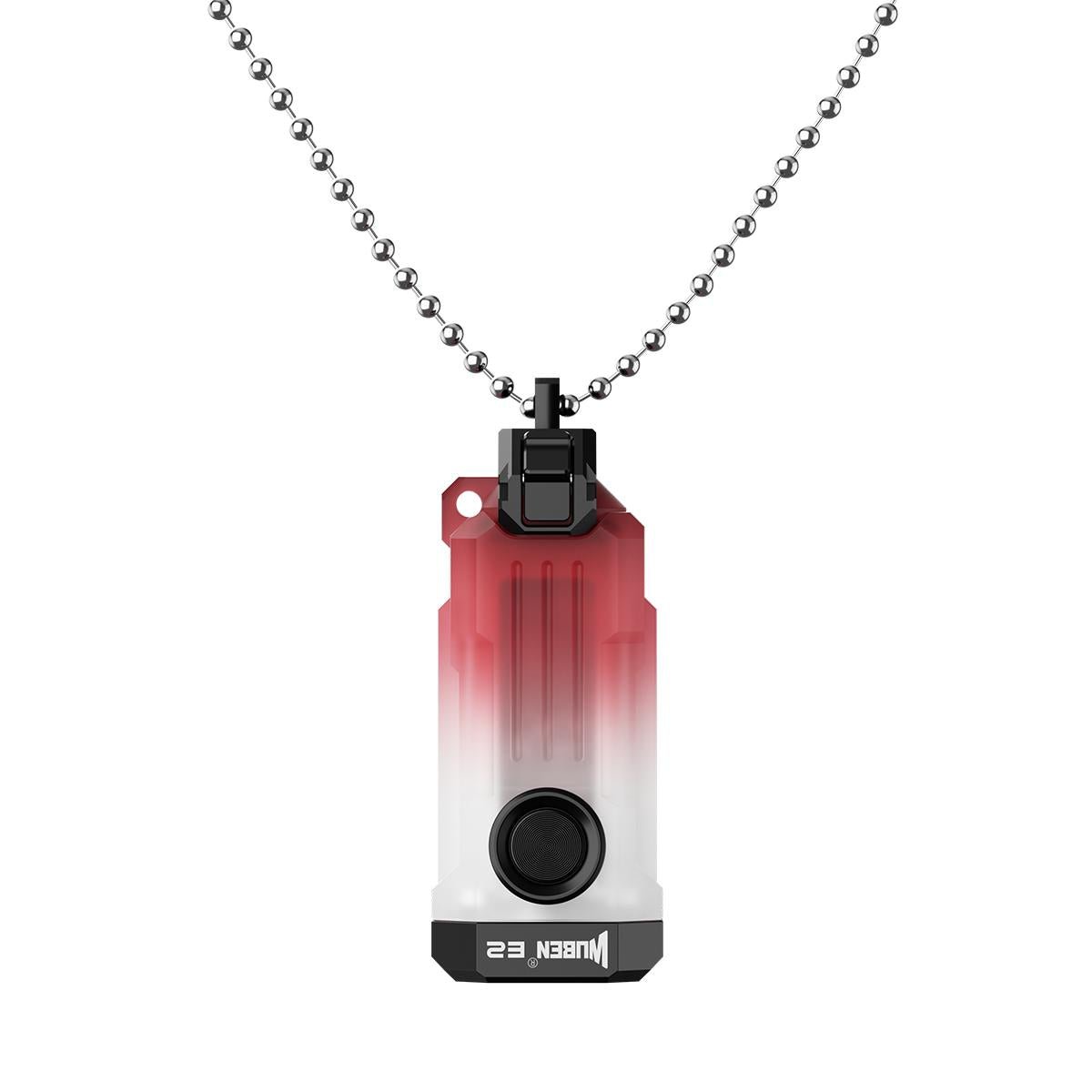 Wuben E2 Pulse 10.7 g keychain flashlight, official Wuben product photo