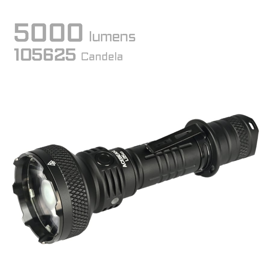 Acebeam L35 2.0 duty flashlight, official product photo
