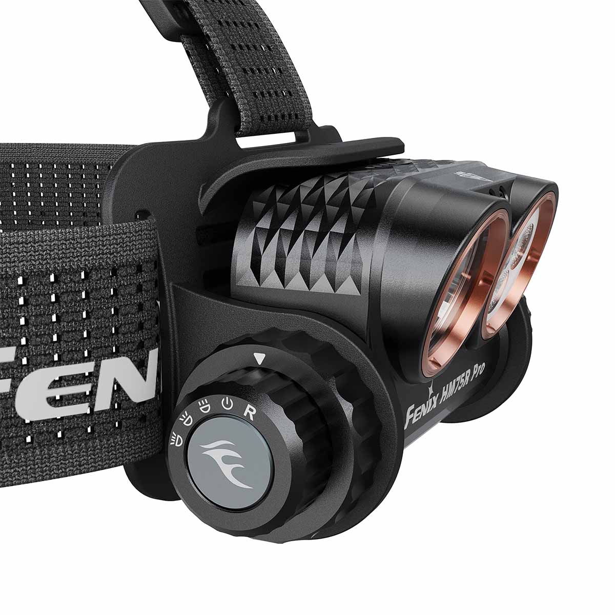 Fenix HM75R PRO side angle. Photo: Fenix Lighting.