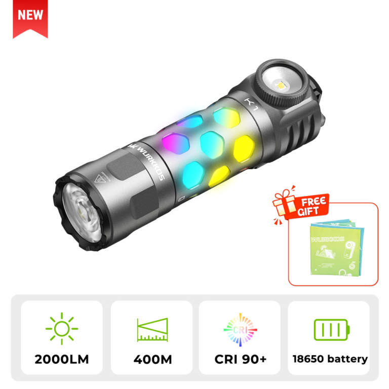 Wurkkos K1 Review: 3-in-1 18650 EDC (Spot, Flood, Ambient)